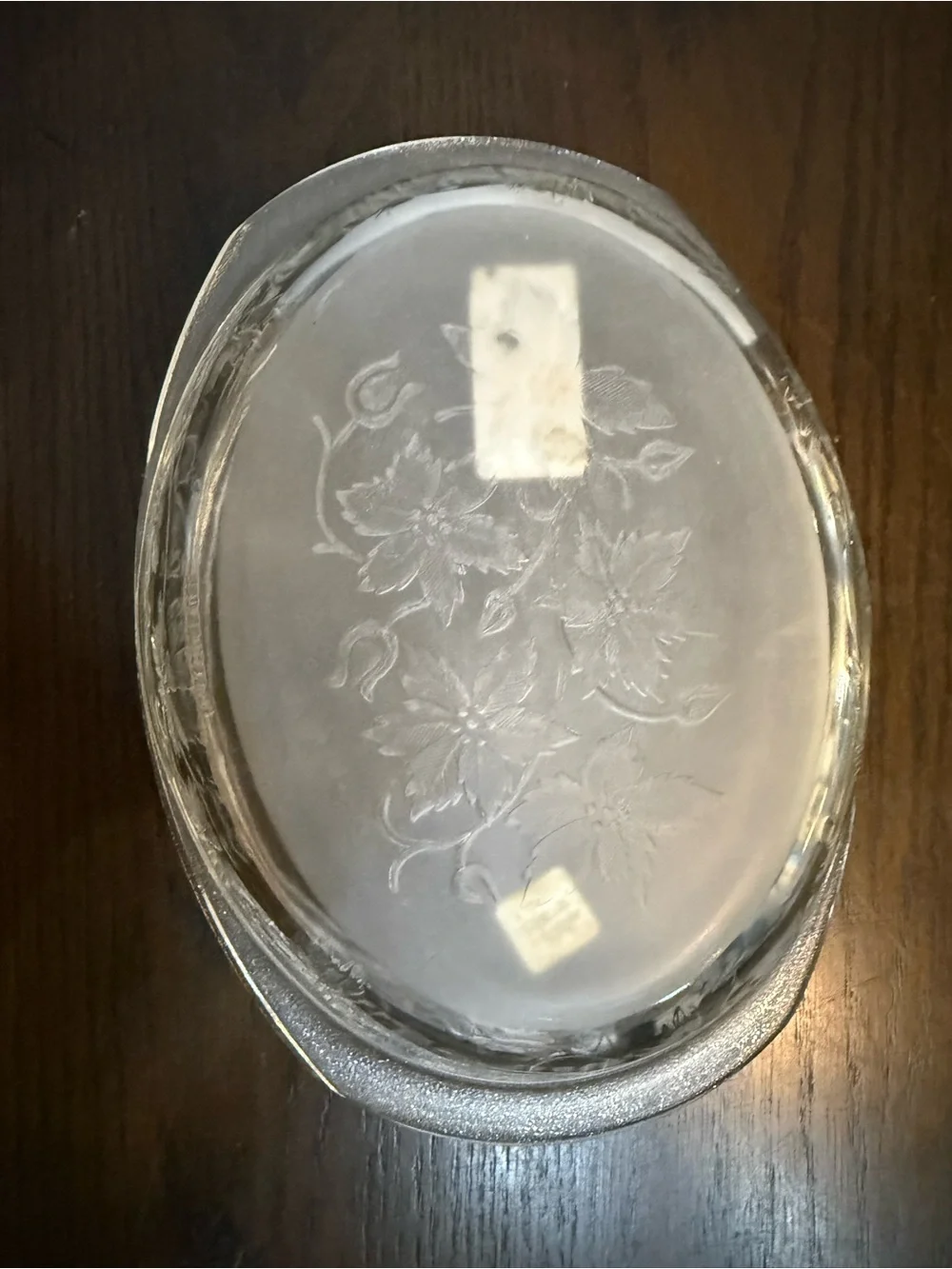 Vintage Princess House Fantasia Crystal 3 QT Covered Casserole Dish #529 NWT